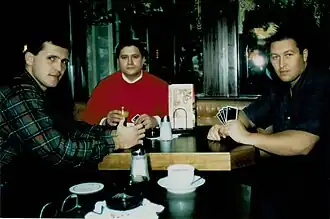 Слева направо: Алексей Ляхов, Андрей Тучин, Игорь Рура