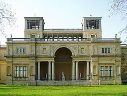 «Дворец-Оранжерея». Центральная лоджия. 1851–1864. Проект Фридриха Вильгельма IV и Ф. А. Штюлера