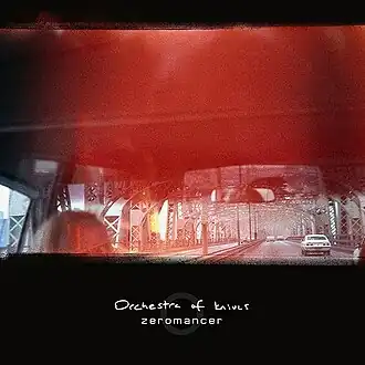 Обложка альбома Zeromancer «Orchestra of Knives» (2021)