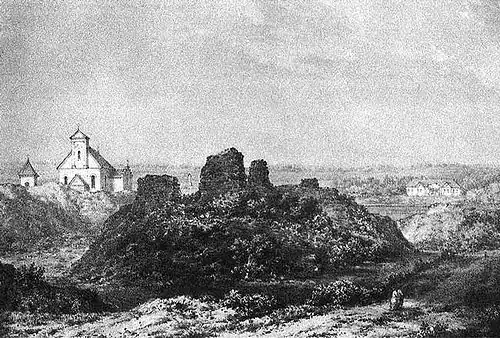 Н. Орда. Развалины Геранёнского замка