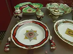 Предметы Владимирского и Георгиевского сервизов