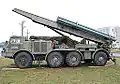 Сербская РСЗО «Orkan» на базе ЗИЛ-135