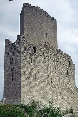 Руины шато Ортенбург