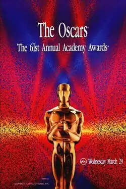 Плакат 61-й церемонии