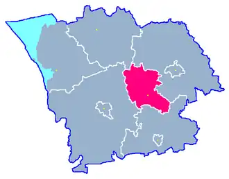 Осина на карте