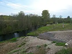 Осуга в районе железнодорожной станции Кувшиново, 2010