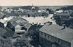 Вид на Отепя, 1930-е годы