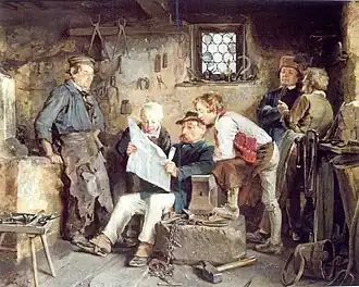 Политики (Die Politiker), 1870