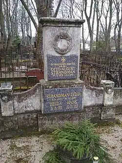 Могила Отто Аугуста Штрандмана