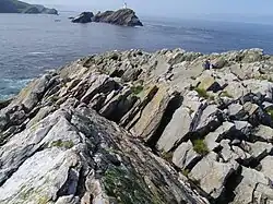 Вид на юго-запад с острова Аут-Стак