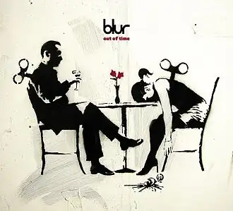 Обложка сингла Blur «Out of Time» (2003)