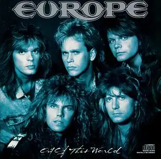 Обложка альбома Europe «Out of This World» (1988)