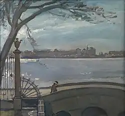 «Мост летний сад» (масло, холст)