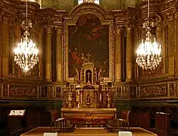 Святой Юлиан Госпитальер и Святая Василисса. Главный алтарь церкви Сен-Жюльен, Арль