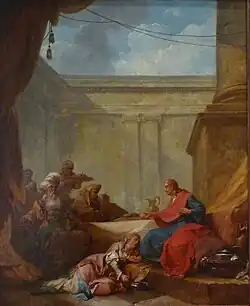 Христос и Мария Магдалина. Холст, масло. Дворец Роган, Страсбург