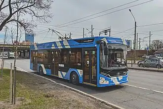 ПКТС-6281 «Адмирал»  на Ленинском проспекте, 2023 год