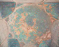 Интерьер купола мавзолея Диван Шурфа Хана