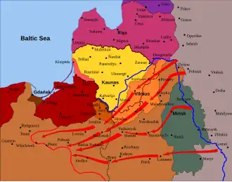 Наступление Красной армии в Белоруссии и Литве летом 1920 года