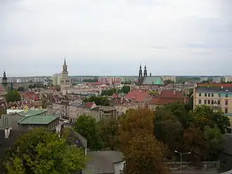 Вид на город