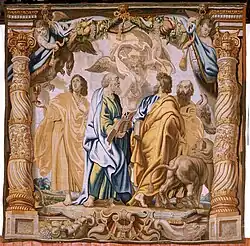 Четыре евангелиста. 1627–1632. Шпалера. Монастырь Дескальсас Реалес, Мадрид