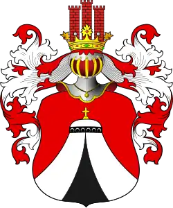 Кисель (Старый вариант семейного герба)