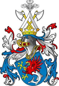 Морской грифон в гербе Путткаммер