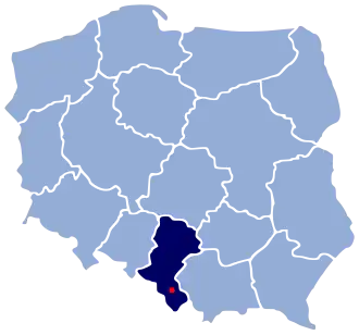 Истебна на карте