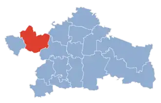 Тыкоцин на карте