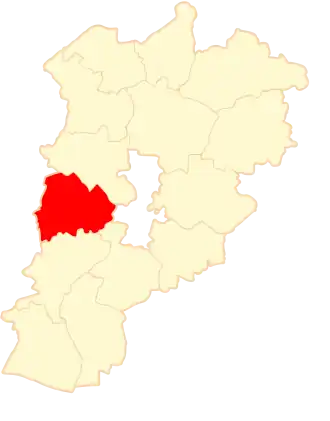 Голина на карте