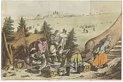 Русские прачки (на заднем плане видна православная церковь с пятью куполами)