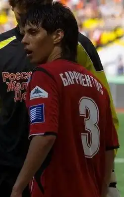 Баррьентос в составе ФК «Москва»