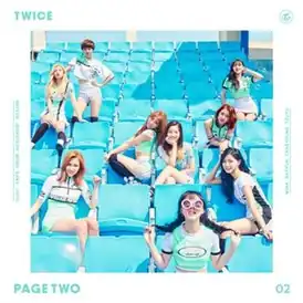 Обложка альбома Twice «Page Two» (2016)