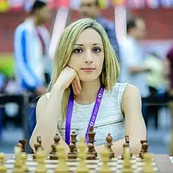 Нази Паикидзе на шахматной олимпиаде 2016