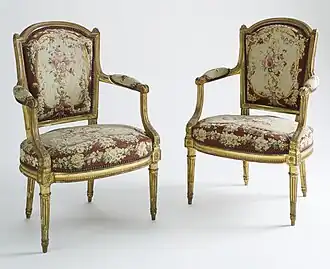 Два кресла. Ок. 1780 г.