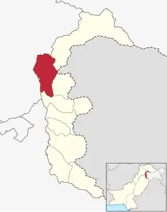 Музаффарабад на карте