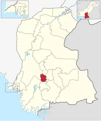 Хайдарабад на карте