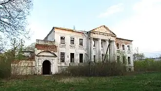 Современное состояние дворца. 2015