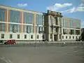 Бывшее здание Государственного совета ГДР с перенесённым порталом Городского дворца