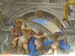 Деталь росписи