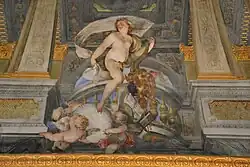 Деталь росписи