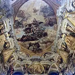 Апофеоз Геркулеса. Роспись свода Палаццо Пеполи Кампогранде, Болонья