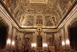 Палаццо Пуччи. Большой зал с фресками Кьявистелли. Флоренция