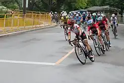 Лорен Тамайо (на третьей позиции) на Панамериканских играх 2015