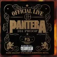 Обложка альбома Pantera «Official Live: 101 Proof» (1997)