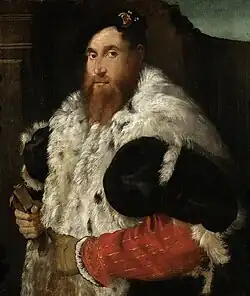 Человек в шубе. 1540. Холст, масло. Музей Фицуильяма, Кембридж, Великобритания