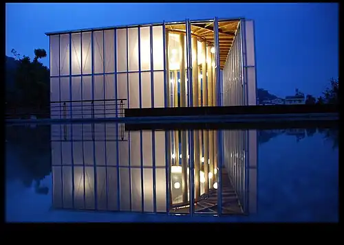 Бумажный храм. Уезд Наньтоу, Таивань. 2008 г.