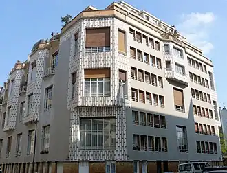 Дом-Студия, 65 rue Jean de La Fontaine. 1926—1928. Париж