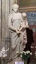Дева Мария с Младенцем. Церковь Сен-Северин, Париж