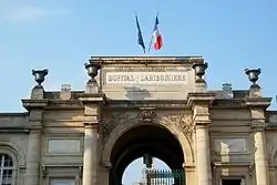 Ворота крупным планом