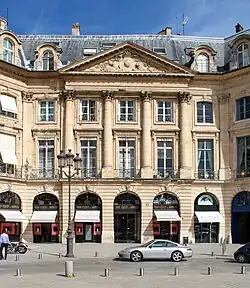 Отель де Сегюр. Вандомская площадь, Париж. 1718—1720